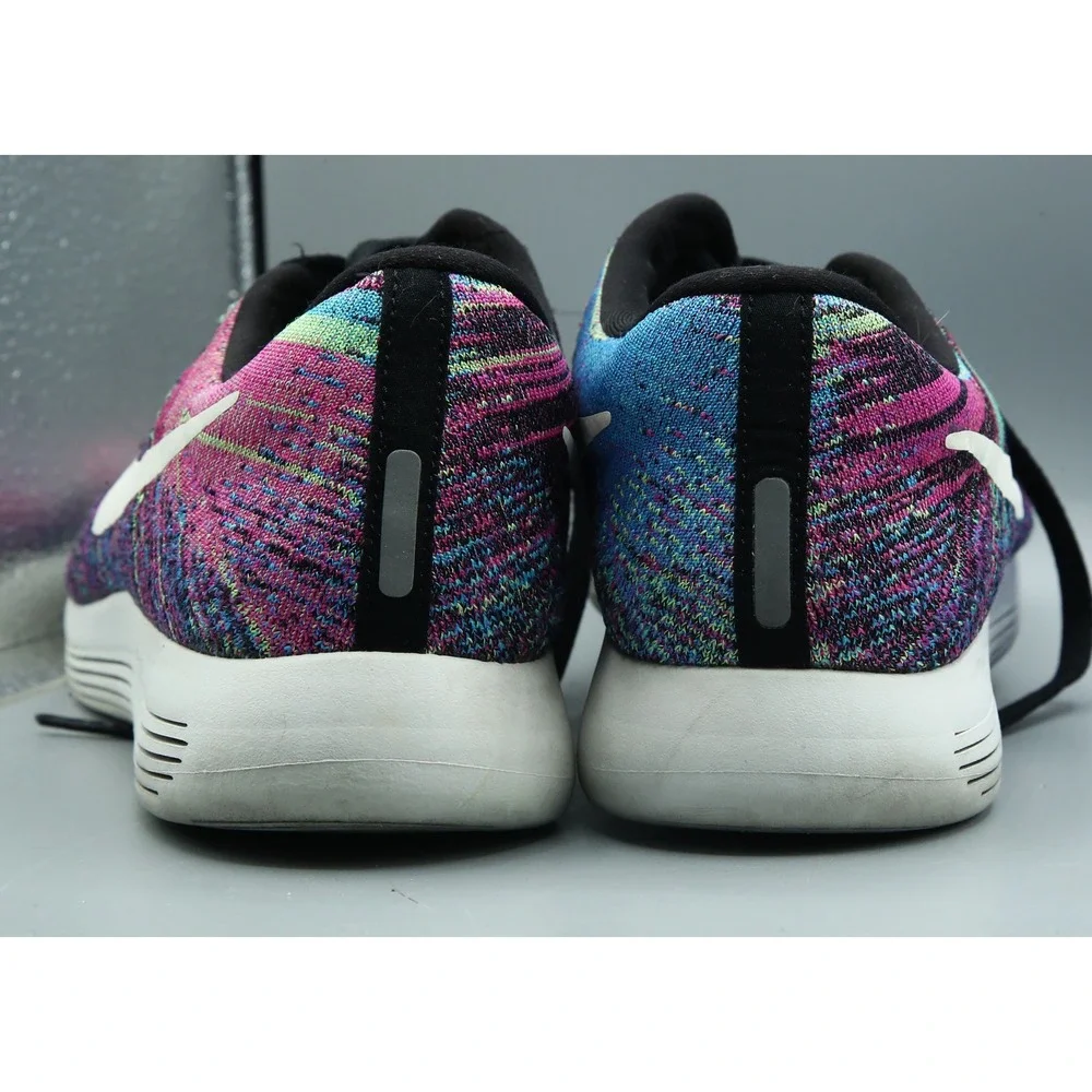 Nike LunarEpic Low Flyknit 2 Multicolor Running Shoes 843765-002 Womens 9.5